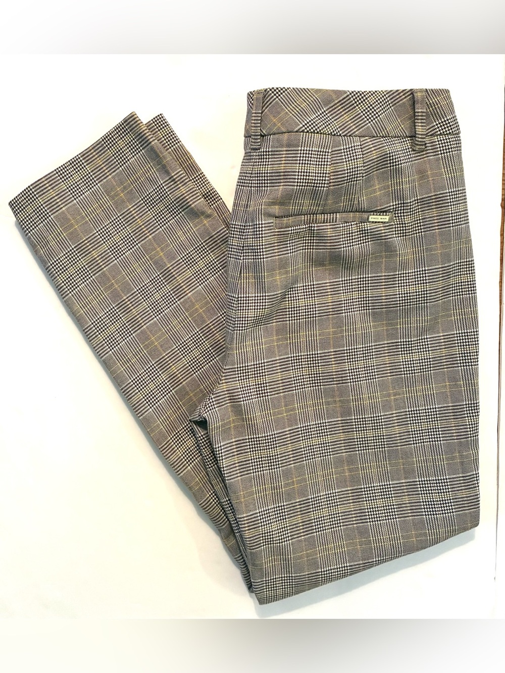 White House Black Market The Slim Ankle Pant plaid size 0